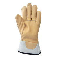 Gants pour monteur de ligne, Petit, Paume en Cuir fleur de vache R.M.G. Prévention