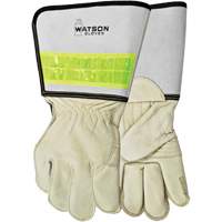 Gants de soudage pour monteur de ligne pour disjoncteur, Cuir fleur de vache, Taille Moyen R.M.G. Prévention