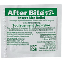 Tampons pour soulagement des piqûres d'insectes After Bite R.M.G. Prévention