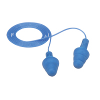 Bouchons d'oreilles d&eacute;tectables E-A-Rsoft UltraFit, Avec cordon, R&eacute;gulier, Vrac - Sac en poly, NRR dB 25 R.M.G. Prévention