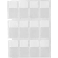 Core Series Self-Laminating Wire & Cable Labels, Vinyl, 0.5" L x 0.75" H, Clear R.M.G. Prévention