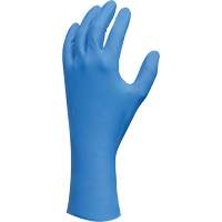 Gants l&eacute;gers, 7/Petit, Nitrile, 9 mils, Sans poudre, Bleu R.M.G. Prévention