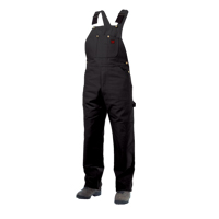 Unlined Duck Overalls, Men's, Large, Black R.M.G. Prévention
