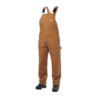 Unlined Duck Overalls, Men's, Large, Brown R.M.G. Prévention