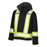 Safety Jacket, Black, Large R.M.G. Prévention