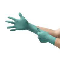 NEOPRO&reg; Gloves, X-Small, Neoprene, 5.1-mil, Powder-Free, Green, Class 2 R.M.G. Prévention