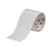 ToughBond&reg; Thermal Transfer Printable Labels, Polyester, 3" L x 1" H, White R.M.G. Prévention