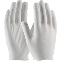 Gants d'inspection, Coton, Poignet Non ourl&eacute;, Taille unique R.M.G. Prévention