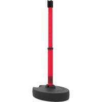 PLUS Barrier Post Set Receiver, 42" High, Red R.M.G. Prévention