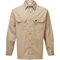 UltraSoft&reg; 7 oz. Deluxe Work Shirt, Small, Khaki R.M.G. Prévention