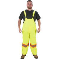 Salopette imperm&eacute;able RZ1000, Polyester, Petit, Jaune lime haute visibilit&eacute; R.M.G. Prévention