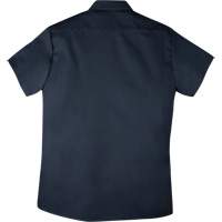Short-Sleeved Twill Work Shirt, Men's, 4X-Large, Navy Blue R.M.G. Prévention