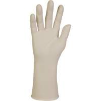 Gants d'examen XTRA-PFE, Grand, Latex, 10 mils, Sans poudre, Blanc, Classe 2 R.M.G. Prévention