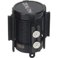 Cassette de ruban magn&eacute;tique pour barri&egrave;re de contr&ocirc;le des foules personnalis&eacute;e, 7', Ruban Noir R.M.G. Prévention