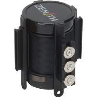 Cassette de ruban magn&eacute;tique pour barri&egrave;re de contr&ocirc;le des foules personnalis&eacute;e, 12', Ruban Noir R.M.G. Prévention