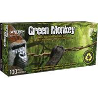 5559PF Green Monkey Gloves, Small, Nitrile, 4-mil, Powder-Free, Green R.M.G. Prévention