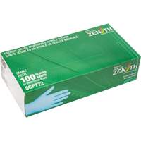 Gants jetables de calibre m&eacute;dical r&eacute;sistants &agrave; la perforation, Petit, Nitrile, 4,5 mils, Sans poudre, Bleu, Classe 2 R.M.G. Prévention