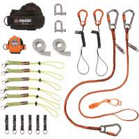 Squids&reg; 3186 Iron/Steel Worker's Tool Tethering Kit R.M.G. Prévention