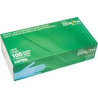 Puncture-Resistant Medical-Grade Disposable Gloves, Large, Nitrile, 3.5-mil, Powder-Free, Blue, Class 2 R.M.G. Prévention