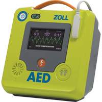 D&eacute;fibrillateur AED 3 BLS pour secouristes professionnels, Semi-automatique, Français, Classe 4 R.M.G. Prévention