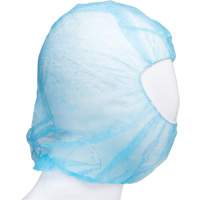 Disposable Hood, Polypropylene, Blue R.M.G. Prévention