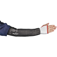 HyFlex&reg; 11-281 Series Wide Cut Resistant Sleeve with Thumbhole, Intercept, 22", ASTM ANSI Level A4, Grey R.M.G. Prévention