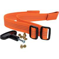 Replacement Brass Cleats & Straps for Midcleat Ice Cleats R.M.G. Prévention