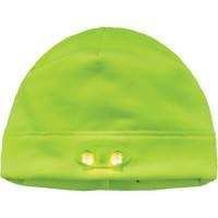N-Ferno&reg; Skull Cap Beanie Hat with LED Lights, One Size, High-Visibility Lime Green R.M.G. Prévention