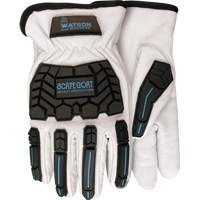 Gants antichocs isol&eacute;s Scape Goat, Petit, Paume en Ch&egrave;vre, Poignet &agrave; enfiler R.M.G. Prévention