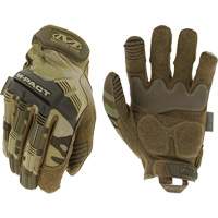 M-Pact&reg; MultiCam Tactical Impact Gloves, 8, Synthetic Palm, Hook & Loop Cuff R.M.G. Prévention