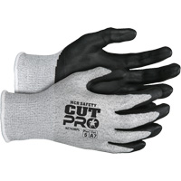 Gants r&eacute;sistant aux coupes Safety Cut Pro, Taille Grand, Calibre 13, Rev&ecirc;tement Bipolym&egrave;re, Enveloppe en PEHP, ASTM ANSI niveau A7 R.M.G. Prévention
