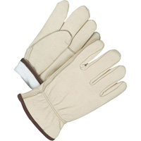 Gants pour conducteur/cordeur, 10, Paume en Cuir fleur de vache, Thinsulate R.M.G. Prévention