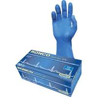 SilkTex XPL Extra-Long Examination Glove, Small, Latex, 13-mil, Powder-Free, Blue, Class 2 R.M.G. Prévention