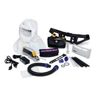 Versaflo Powered Air Purifying Respirator Easy Clean Kit, Loose Fitting Hood & Faceshield, Lithium-Ion Battery R.M.G. Prévention