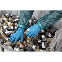 AlphaTec&reg; 04-003 Chemical Resistant Gloves, Size 8, 14" L, Nitrile/PVC, Fleece Inner Lining, Winter Weight R.M.G. Prévention