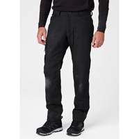 Oxford Service Pants, Poly-Cotton, Black, Size 30, 30 Inseam R.M.G. Prévention