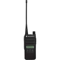 CP100 Series Two-Way Radio, UHF Radio Band, 160 Channels, 250000 sq. ft. Range R.M.G. Prévention