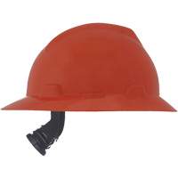 Casque de s&eacute;curit&eacute; &agrave; fente et bordure compl&egrave;te V-Gard, R&eacute;pond aux normes CSA type 1, Suspension Rochet, Non ventil&eacute; R.M.G. Prévention