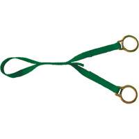 Extension avec anneau en D double, Anneau en D, Usage Temporaire R.M.G. Prévention