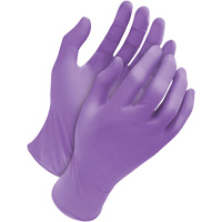 Deny Tripolymer Disposable Gloves, X-Large, Latex/Neoprene/Nitrile, 6-mil, Powder-Free, Purple R.M.G. Prévention