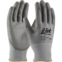 G-Tek&reg; PolyKor&reg; Cut Resistant Gloves, Small, 13 Gauge, Polyurethane Coated, ASTM ANSI Level A4/EN 388 Level 5/EN 388 Level D R.M.G. Prévention