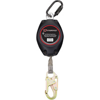 Dynamic Self-Retracting Lifeline, 20', Dyneema&reg;, Swivel R.M.G. Prévention