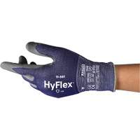 Gants r&eacute;sistants aux coupures HyFlex 11-561, Taille 5, Calibre 15, Rev&ecirc;tement Nitrile, Enveloppe en Intercept, EN 388 niveau C R.M.G. Prévention
