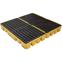 Low Profile Spill Pallet, 51 US gal. Spill Capacity, 49" x 48" x 6.5" R.M.G. Prévention