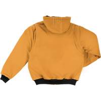Blouson d'aviateur en toile lourde avec capuchon, Hommes, Petit, Brun R.M.G. Prévention