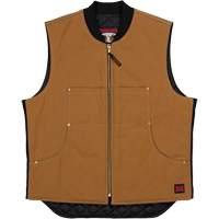 WV04 Moto Vest, Men's, Small, Brown R.M.G. Prévention
