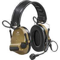 Casque VI NIB avec rail arc Peltor ComTac, Style Bandeau, 23 dB R.M.G. Prévention