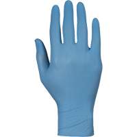 Gants jetables KeepKleen, Petit, Nitrile, 2,8 mil, Sans poudre, Bleu R.M.G. Prévention
