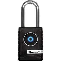 Cadenas Bluetooth pour l'ext&eacute;rieur, Thermoplastique, Largeur de 2-7/32", Pile incluse R.M.G. Prévention