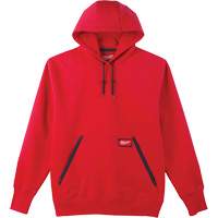 Heavy-Duty Pullover Hoodie, Men's, Small, Red R.M.G. Prévention